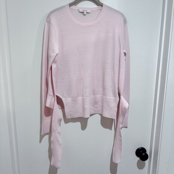 Dorothee Schumacher 100% Virgin Wool Light Sweater Womens Size 3 US Medium Pink‎ - Picture 4 of 9